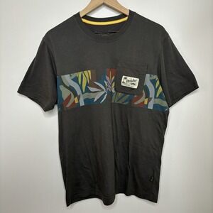 Howler Brothers Heed The Call Pocket T Shirt Graphic Tee Medium Double Sided